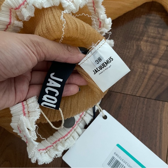 JACQUEMUS La maille Estello tight top - Picture 5 of 9